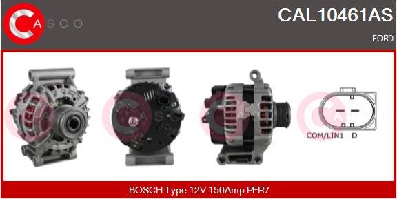 Casco CAL10461AS - Alternator autospares.lv