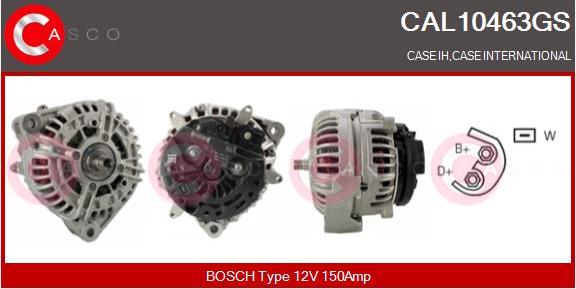 Casco CAL10463GS - Alternator autospares.lv