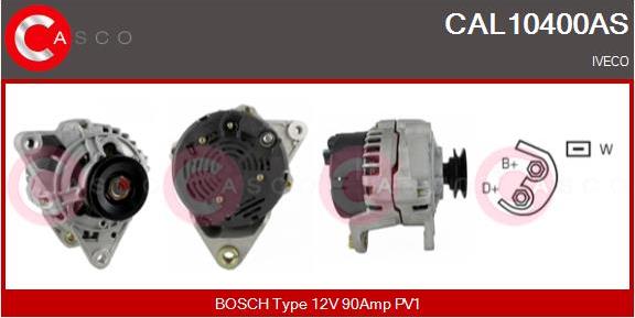 Casco CAL10400AS - Alternator autospares.lv