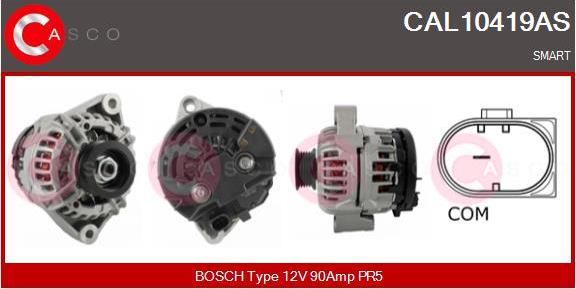 Casco CAL10419AS - Alternator autospares.lv