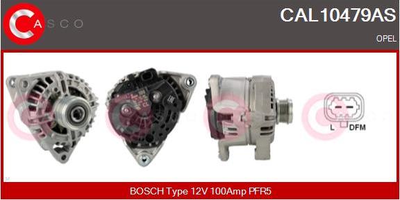 Casco CAL10479AS - Alternator autospares.lv