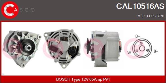 Casco CAL10516AS - Alternator autospares.lv