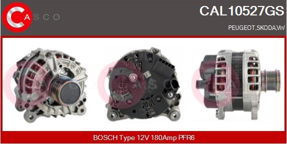 Casco CAL10527GS - Alternator autospares.lv