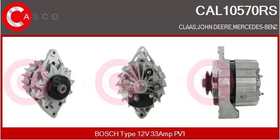 Casco CAL10570RS - Alternator autospares.lv