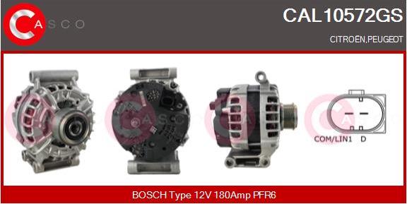 Casco CAL10572GS - Alternator autospares.lv