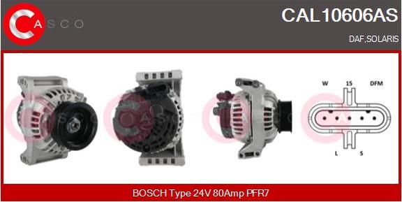 Casco CAL10606AS - Alternator autospares.lv