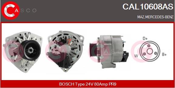 Casco CAL10608AS - Alternator autospares.lv