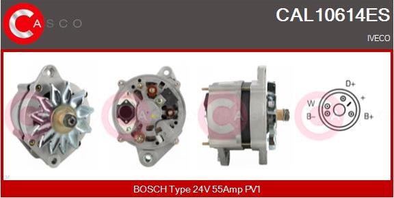 Casco CAL10614ES - Alternator autospares.lv