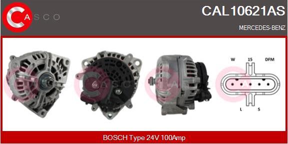 Casco CAL10621AS - Alternator autospares.lv