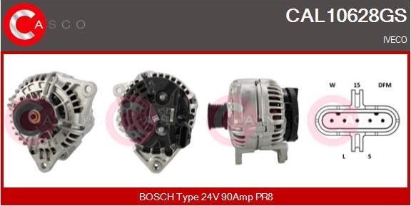 Casco CAL10628GS - Alternator autospares.lv