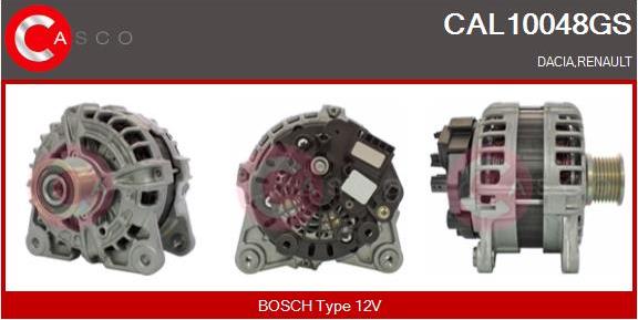 Casco CAL10048GS - Alternator autospares.lv