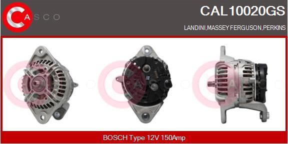 Casco CAL10020GS - Alternator autospares.lv