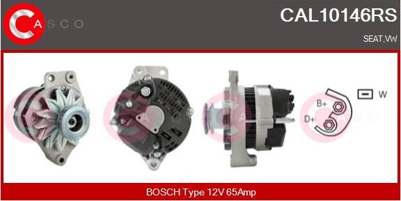 Casco CAL10146RS - Alternator autospares.lv