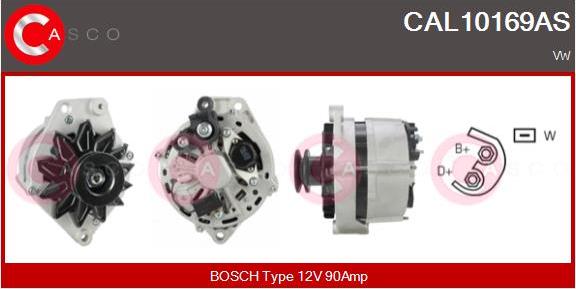 Casco CAL10169AS - Alternator autospares.lv