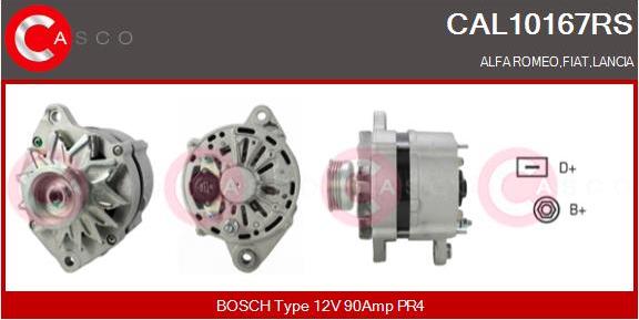 Casco CAL10167RS - Alternator autospares.lv