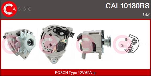 Casco CAL10180RS - Alternator autospares.lv