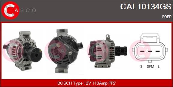 Casco CAL10134GS - Alternator autospares.lv