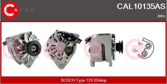 Casco CAL10135AS - Alternator autospares.lv