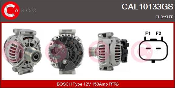 Casco CAL10133GS - Alternator autospares.lv