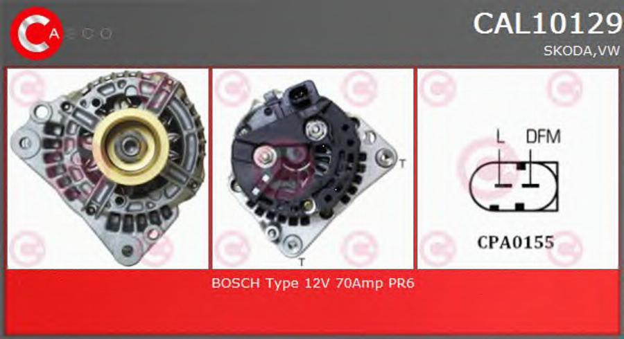 Casco CAL10129 - Alternator autospares.lv