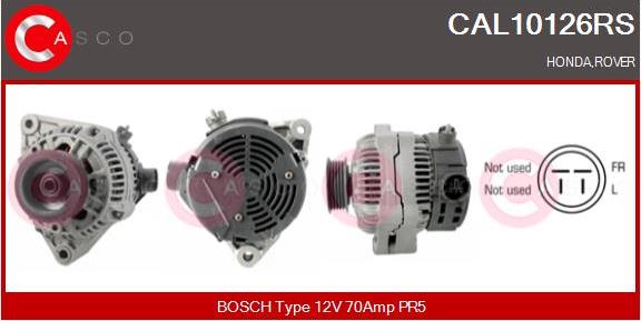 Casco CAL10126RS - Alternator autospares.lv