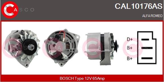 Casco CAL10176AS - Alternator autospares.lv