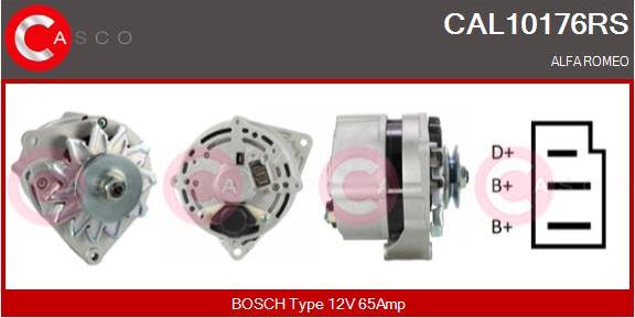 Casco CAL10176RS - Alternator autospares.lv