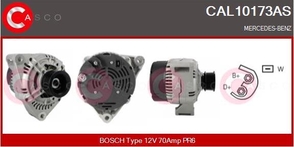 Casco CAL10173AS - Alternator autospares.lv