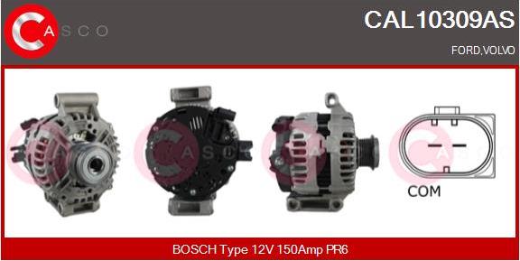 Casco CAL10309AS - Alternator autospares.lv