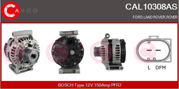 Casco CAL10308AS - Alternator autospares.lv