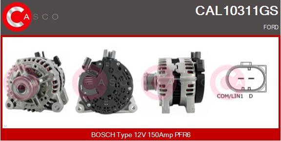 Casco CAL10311GS - Alternator autospares.lv