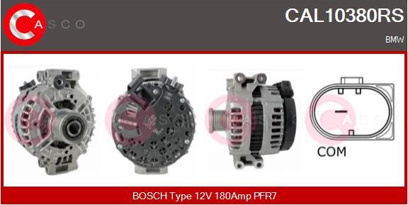 Casco CAL10380RS - Alternator autospares.lv