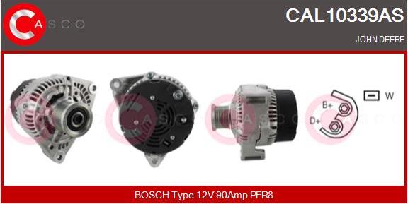 Casco CAL10339AS - Alternator autospares.lv