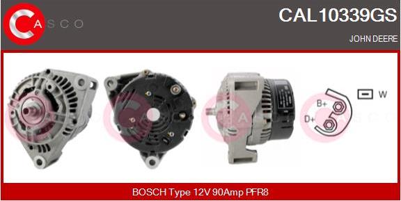 Casco CAL10339GS - Alternator autospares.lv