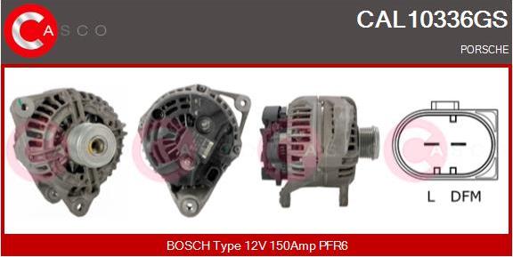 Casco CAL10336GS - Alternator autospares.lv