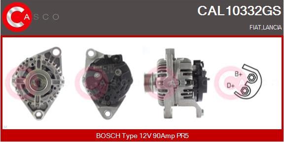 Casco CAL10332GS - Alternator autospares.lv