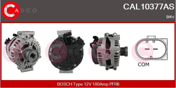 Casco CAL10377AS - Alternator autospares.lv