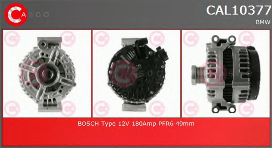 Casco CAL10377 - Alternator autospares.lv