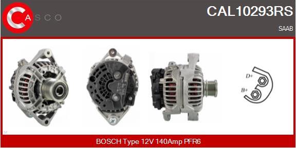 Casco CAL10293RS - Alternator autospares.lv