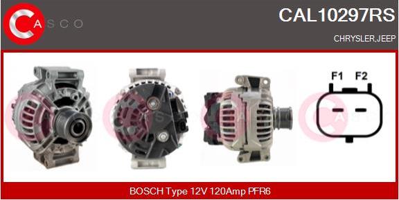 Casco CAL10297RS - Alternator autospares.lv