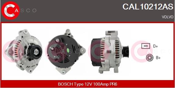 Casco CAL10212AS - Alternator autospares.lv