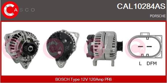 Casco CAL10284AS - Alternator autospares.lv