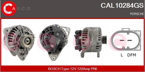 Casco CAL10284GS - Alternator autospares.lv