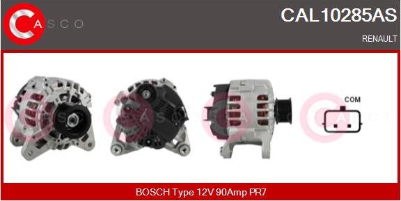 Casco CAL10285AS - Alternator autospares.lv