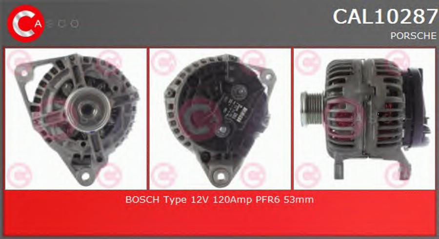 Casco CAL10287 - Alternator autospares.lv