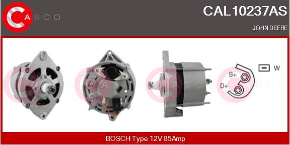 Casco CAL10237AS - Alternator autospares.lv