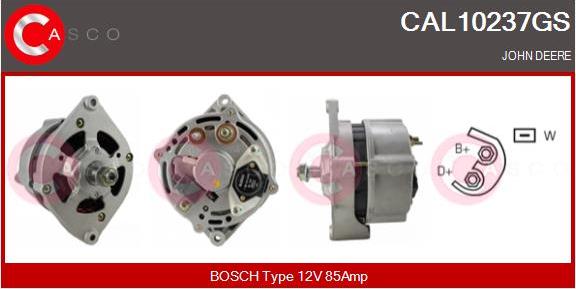 Casco CAL10237GS - Alternator autospares.lv