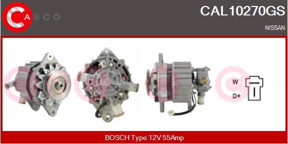 Casco CAL10270GS - Alternator autospares.lv