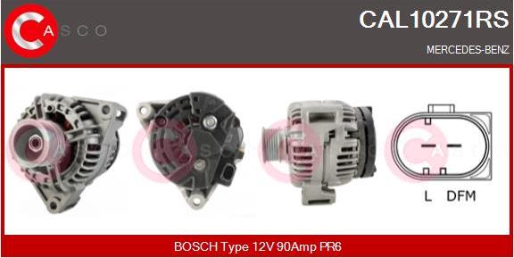 Casco CAL10271RS - Alternator autospares.lv