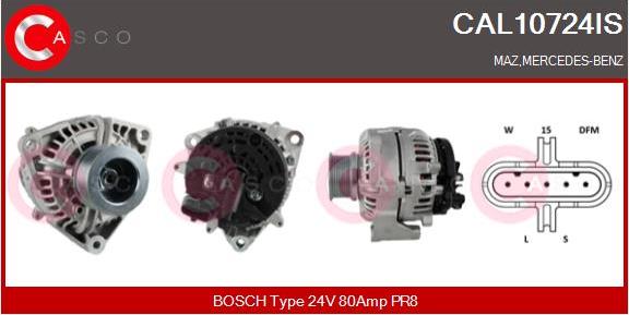 Casco CAL10724IS - Alternator autospares.lv